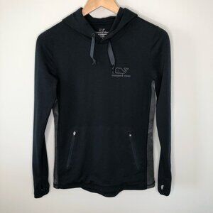 VINEYARD Vines Performance Black & Camo‎ Hoodie  XXS